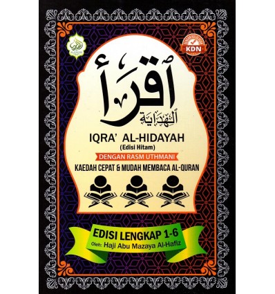 Iqra Al-Hidayah Edisi Hitam Edisi Lengkap 1-6