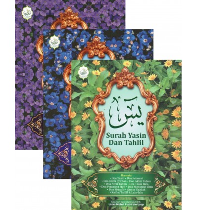 Surah Yasin Dan Tahlil Corak Berbunga Saiz Besar RM3.90